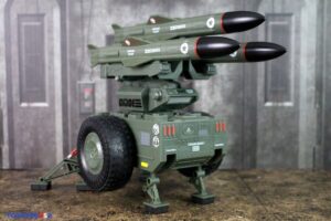 Hasbro G.I. Joe Classified Series #182 Clayton Hawk Abernathy Figure with M.M.S. (Mobile Missile System) Vehicle