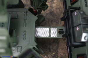 Hasbro G.I. Joe Classified Series #182 Clayton Hawk Abernathy Figure with M.M.S. (Mobile Missile System) Vehicle