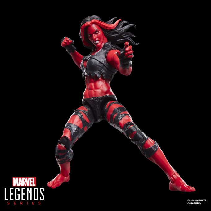 Hasbro Marvel Legends Series 6 Red She Hulk