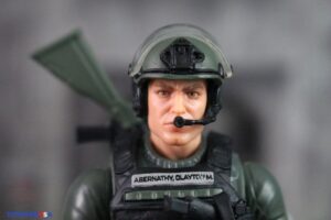 Hasbro G.I. Joe Classified Series #182 Clayton Hawk Abernathy Figure with M.M.S. (Mobile Missile System) Vehicle