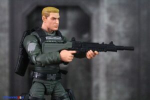 Hasbro G.I. Joe Classified Series #182 Clayton Hawk Abernathy Figure with M.M.S. (Mobile Missile System) Vehicle