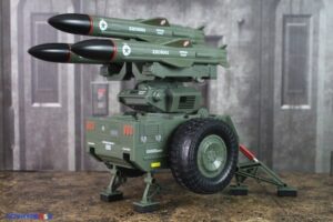 Hasbro G.I. Joe Classified Series #182 Clayton Hawk Abernathy Figure with M.M.S. (Mobile Missile System) Vehicle