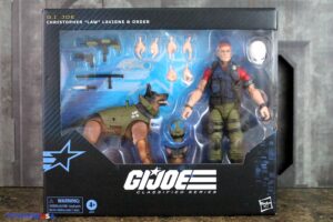 Hasbro G.I. Joe Classified Series #157 Christopher Law Lavinge & Order Figure Set