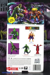 Mattel - Masters of the Universe Origins Cartoon Collection Bow, Shadow Weaver & Whiplash Figures