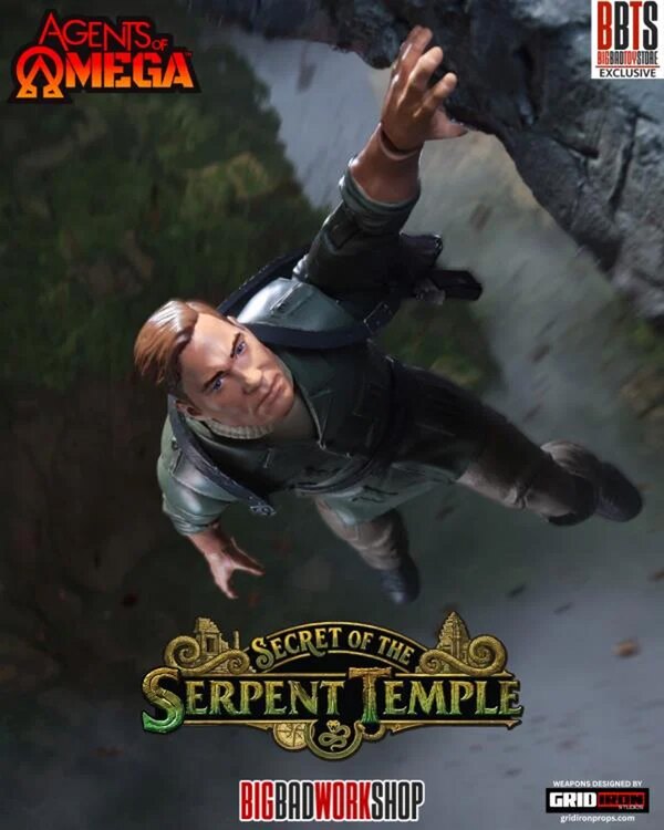BigBadWorkShop - Agents of Omega: Secret of the Serpent Temple 1/12 ...