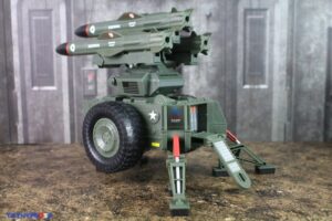 Hasbro G.I. Joe Classified Series #182 Clayton Hawk Abernathy Figure with M.M.S. (Mobile Missile System) Vehicle