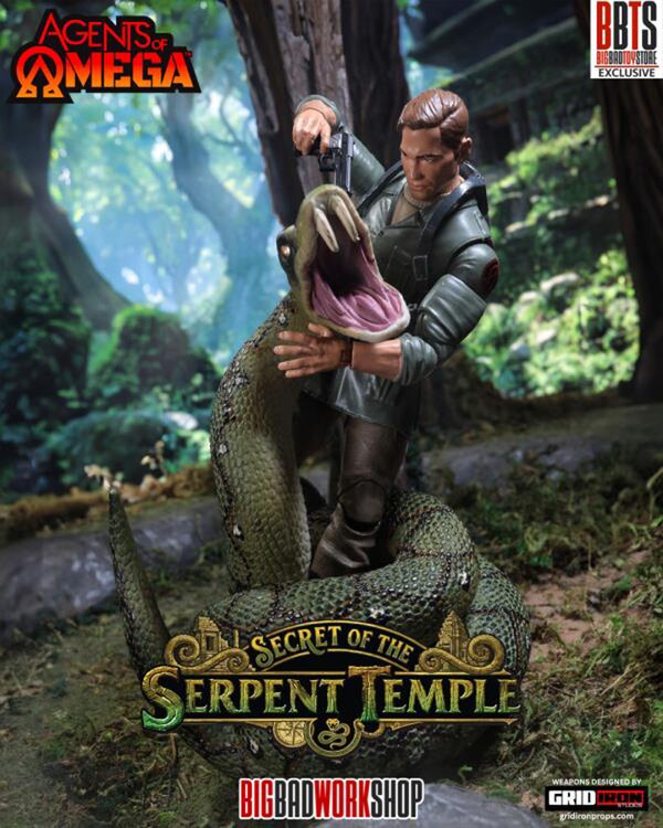 BigBadWorkShop - Agents of Omega: Secret of the Serpent Temple 1/12 ...