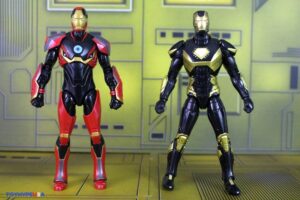 Hasbro Marvel Legends Series Executioner Build-A-Figure Wave Enchantress & Mark 72 Mysterium Armor Iron Man Figures