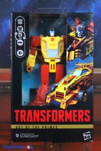 Hasbro Transformers Age of the Primes Deluxe Class Targetmaster Sureshot Figure