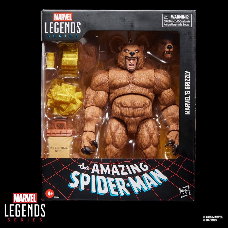 Hasbro Marvel Legends Series 6 Grizzly Figure