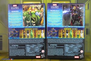 Hasbro Marvel Legends Series Executioner Build-A-Figure Wave Enchantress & Mark 72 Mysterium Armor Iron Man Figures