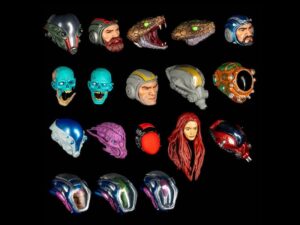 Four Horsemen Studios - Cosmic Legions Soldiers of the T.U.5.C.C. Character Packs