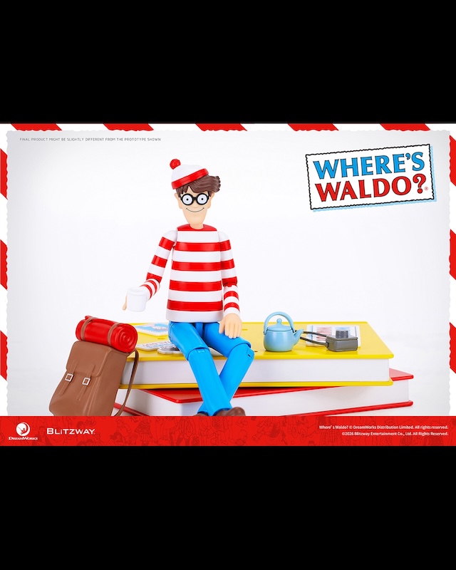 Blitzway - Where's Waldo Waldo 1/12 Scale (Reissue) Figure