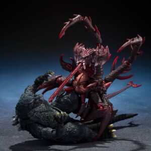 Bandai Namco - S.H. MonsterArts Godzilla vs. Destoroyah Godzilla Jr. & Destoroyah Evolution Set Figures