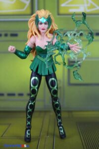 Hasbro Marvel Legends Series Executioner Build-A-Figure Wave Enchantress & Mark 72 Mysterium Armor Iron Man Figures