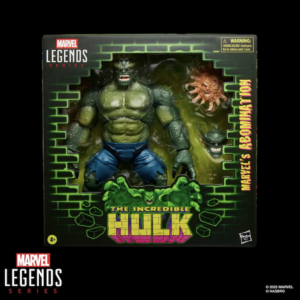 Hasbro Marvel Legends Series Retro Carded Incredible Hulk - Abomination Figure 