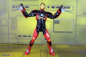 Hasbro Marvel Legends Series Executioner Build-A-Figure Wave Enchantress & Mark 72 Mysterium Armor Iron Man Figures