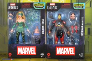 Hasbro Marvel Legends Series Executioner Build-A-Figure Wave Enchantress & Mark 72 Mysterium Armor Iron Man Figures