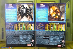Hasbro Marvel Legends Series (Executioner Build-A-Figure Wave) Dark Avenger Spider-Man & Werewolf By Night Figures