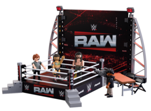 PLAYMOBIL x WWE RAW Ring Out of Package Image