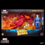 Hasbro Marvel Legends Series 6" Retro Ghost Rider Johnny Blaze with Motorcycle