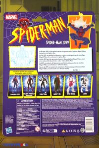 Hasbro Marvel Legends Spider-Man Series Retro Carded Spider-Man 2099 Figure