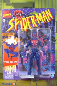 Hasbro Marvel Legends Spider-Man Series Retro Carded Spider-Man 2099 Figure