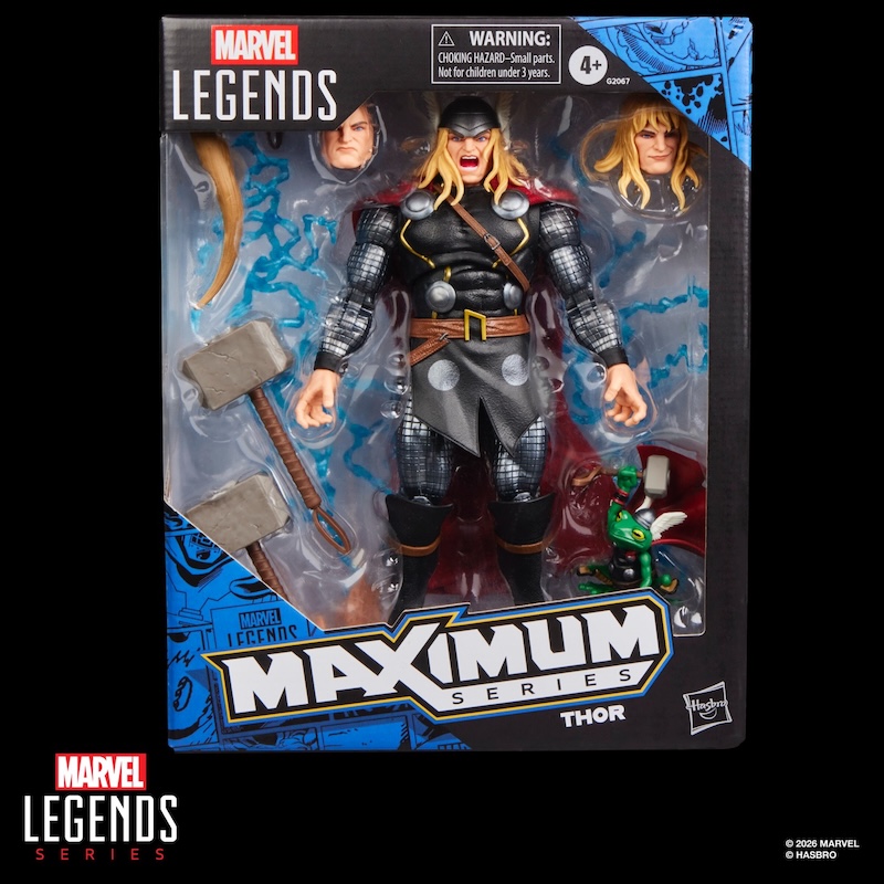 Hasbro Marvel Legends Maximum Series Thor & Throg Figures