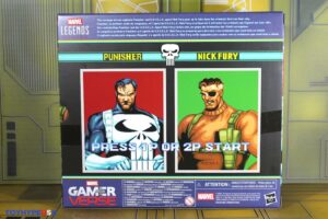 Hasbro Marvel Legends Series Gamerverse Punisher & Nick Fury Figures