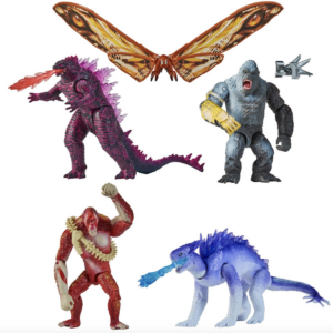 Godzilla vs. Kong Movie 6-Inch Action Figure 5-Pack