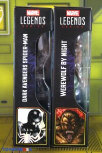 Hasbro Marvel Legends Series (Executioner Build-A-Figure Wave) Dark Avenger Spider-Man & Werewolf By Night Figures