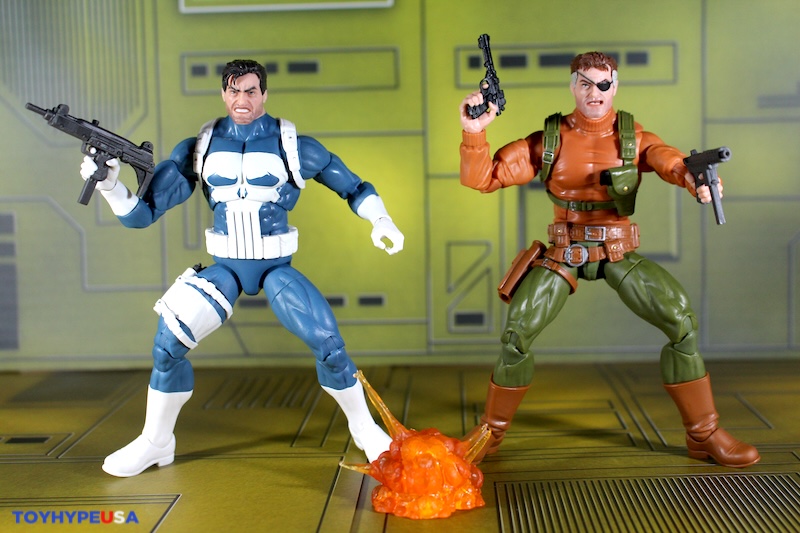 Hasbro Marvel Legends Series Gamerverse Punisher & Nick Fury Figures