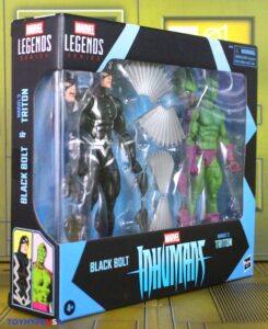 Hasbro Marvel Legends Series Inhumans Black Bolt & Triton Figures