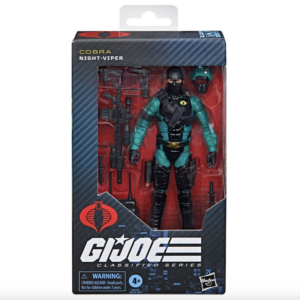 Hasbro G.I. Joe Classified Series 6" Night-Viper Figure