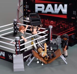 PLAYMOBIL x WWE RAW Ring Lifestyle Image