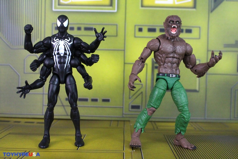 Hasbro Marvel Legends Series (Executioner Build-A-Figure Wave) Dark Avenger Spider-Man & Werewolf By Night Figures