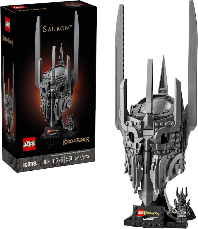LEGO Lord of the Rings Sauron's Helmet 11373 Set