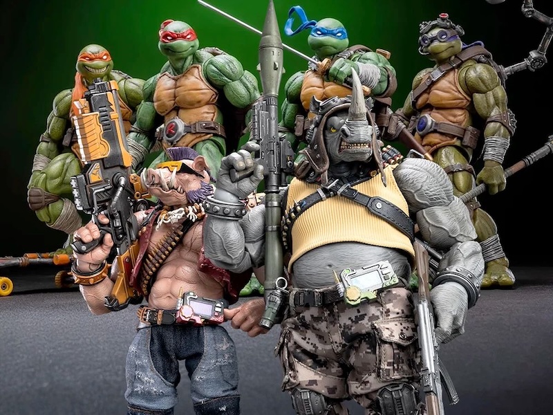 LingJihun - Teenage Mutant Ninja Turtles Bebop & Rocksteady Figures