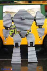 Playmates Toys Teenage Mutant Ninja Turtles Mutant Mayhem Chrome Alone 2 - Lost in New Jersey - Chrome Dome Figure