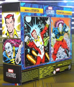 Hasbro Marvel Legends Series Marvel's Starfox & Champion of the Universe Figures