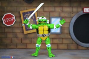 NECA Toys Teenage Mutant Ninja Turtles Adventures April as the 5th Turtle Archie Comics Figure