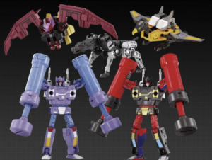 Takara-Tomy Transformers Masterpiece MPG-21 Rumble & Frenzy MPG-22 Jaguar & Buzzsaw & Ratbat Figures