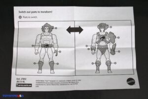 Mattel Masters of the Universe Origins x Thundercats Wave 3 Lion-O, Panthro & Panthor Man Figures