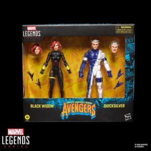 Hasbro Marvel Legends Series 6" Avengers Black Widow & Quicksilver Figures Pre-Orders