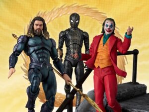 Medicom - MAFEX Aquaman, Joker & Spider-Man Figures