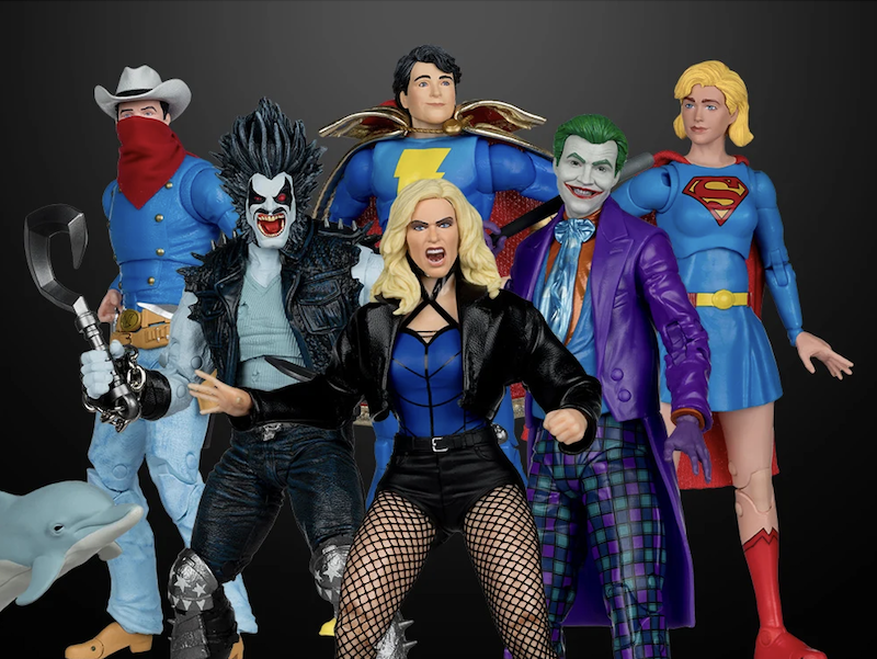 McFarlane Toys DC Multiverse Black Canary, Freddy Freeman, Vigilante, The Joker, Lobo & Supergirl Figures Pre-Orders