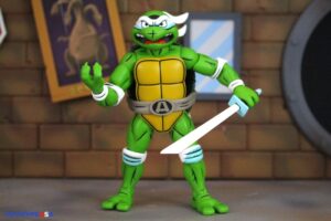 NECA Toys Teenage Mutant Ninja Turtles Adventures April as the 5th Turtle Archie Comics Figure