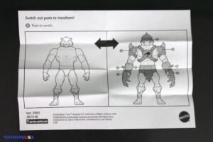 Mattel Masters of the Universe Origins x Thundercats Wave 3 Lion-O, Panthro & Panthor Man Figures