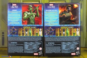 Hasbro Marvel Legends Series (Executioner Build-A-Figure Wave) Warbow & Wolverine (WWII) Figures