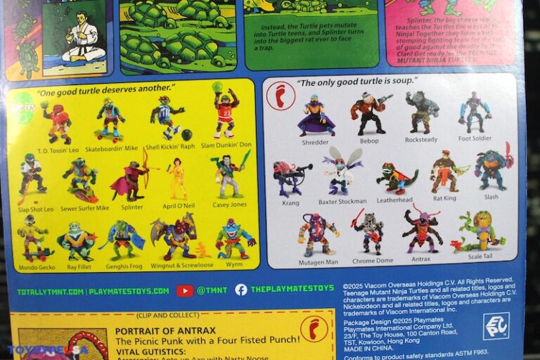 Playmates Toys Teenage Mutant Ninja Turtles Classic Mutants Box Set ...